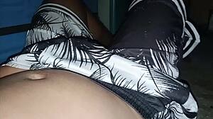 Pinoy Asian Jerks Hard Cock to Thick Creampie