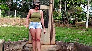 married hottie blows farms gatekeeper then fucks him raw at home