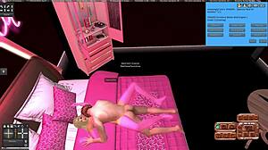 i fuck hot girl in pink gloves boots second life sex part 1
