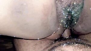 Homemade Big Tits Amateur Gets Anal Creampie On New Year's