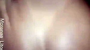 Satisfying his naughty princess desire with deep shemale riding