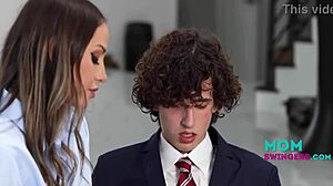 Milfs Fuck Stepsons Hard to Cure Virginity Taboo Craving