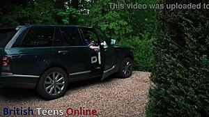 😏 british nurse oils up patient's cock for steamy handjob session 💦