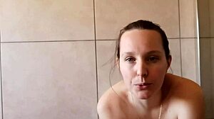 Hey, check out this cute girl's bathroom smoking fetish!