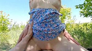 Hot Outdoor Sex Walks Cum on Ass Compilation