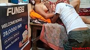 Horny Indian wife bends over webcam for huge cock doggystyle creampie.