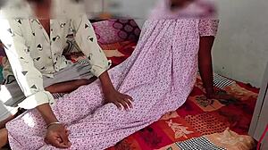 Servant presses mistress feet while fucking her?