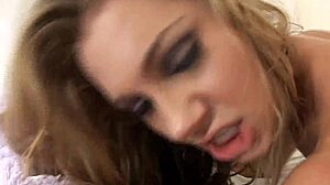 mysti may's natural big tits coed pounded hard for facial cumshot