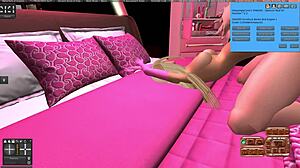 i fuck hot girl in pink gloves boots second life sex part 1
