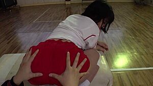 Japanese BBW Volleyball Huge Tits Secret Practice 5