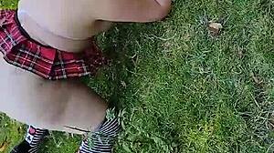 chubby slut flashes saggy tits and gapes fat ass wherever outdoors