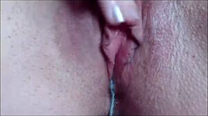 Big Clit Triggers Explosive Dripping Vaginal Orgasm!