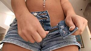 Big Tit Brunette Milf Rides Huge Cock Deepthroats in Fishnets