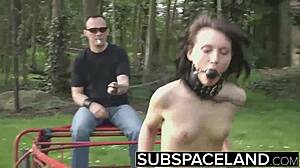 i'm tied helpless as teen gets humiliated slapped into submission