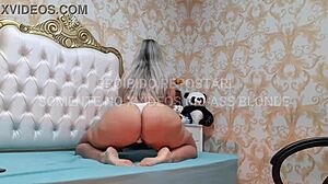 sensual latina milf blonde big tits ass lingerie dance