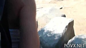 petite teen sucks fucks hardcore cock pov jizz