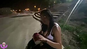 Suggestive Park Blowjob With Creamy Happy Cock