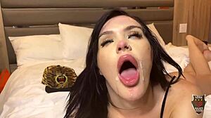 rome major's bbc gets milked dry by selina moon's deepthroat! 💦🍆