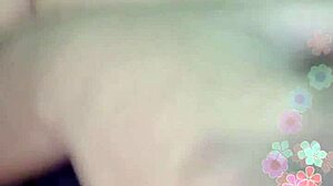 indonesian webcam babe flashes her perky asian boobs