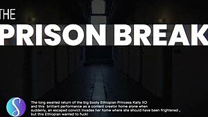 kally xo in prison break i get my big pussy BLACKED rough 😩💦