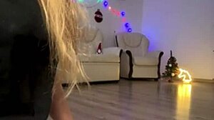 hey, watch me squirt while fingering my fat pussy bent over doggystyle