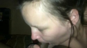 Camera Shy Amateur Swallows Interracial Facial Cumshot