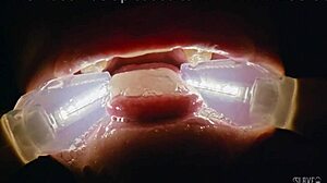 rebel rhyder drowns in frozen cum bukkake probe lens closeup