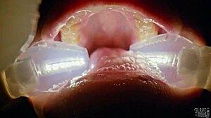 rebel rhyder drowns in frozen cum bukkake probe lens closeup