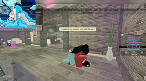 demon babe begs for huge futa cock pounding hard