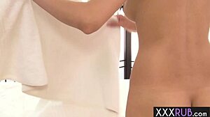 Perfect Ass Latina Masseuse Lilly Evans Fucks Hot Milf Tegan Summers Lesbian Style