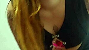 Her swollen pussy bulges massively after taking endless thick cocks deep inside