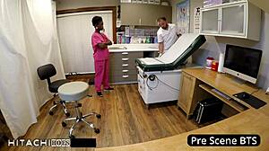 don't tell doc i cum on clock backstage nurse rina arem