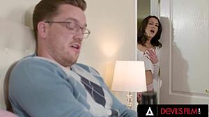 Natalie Brooks Catches In-Law Jerking and Takes Over!