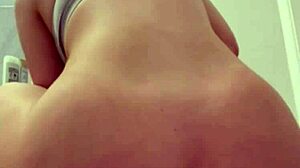 hey, check this horny british teen's solo squirting toy play on webcam