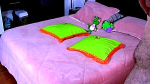 agarabas and olpr invite voyeur to shaved pussy lunch with outdoor creampie gaping fuck