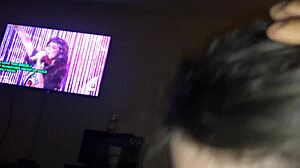 Camera Shy Amateur Swallows Interracial Facial Cumshot