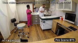 don't tell doc i cum on clock backstage nurse rina arem