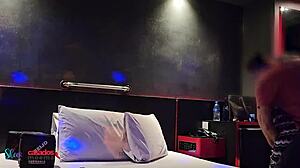 Wife Moema Gives Ass To Cuckold Until He Cums In Her Mouth