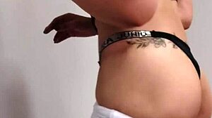 Brag124wife's Steamy Gym Cardio Tease With Big Tits Bounce