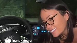 i just needed a ride but hot asian fucked uber raw outdoors