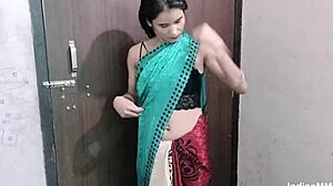 real indian home sex with beautiful skinny wife sucking fucking bent over doggystyle