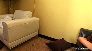 Horny Ebony's Intense Doctor Interracial Pounding