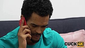 Hey cuck, your pregnant Czech wife loves fucking strangers on our sofa right?