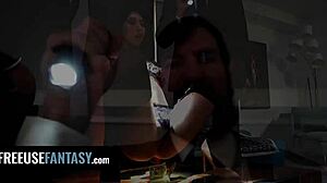 Penelope Woods And Chanel Camryn Ride Cock In Freeuse Black Friday Aftermath