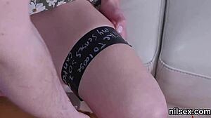 awkward anal treatment locks hot teen in bdsm nuthouse