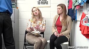 shoplifter ashley lane spanked bent over fucked doggystyle office