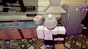 Hot Girlfriend Strips Naked For Breakfast Fuck! Monster Cock Slams Her Big Ass Hard