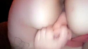 Busty BBW Latina Babe Grinds Hard On Massive Dildo Ride