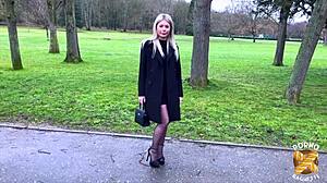 Georgia's Small Waist Big Tits Lingerie Pounding