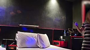 Wife Moema Gives Ass To Cuckold Until He Cums In Her Mouth